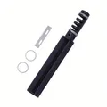 Leder-Spitzenhersteller Schneiden DIY 3 Klingen – Farbe Black
