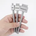 Leder Stanzen Werkzeug Set 3 Stück rund – 6