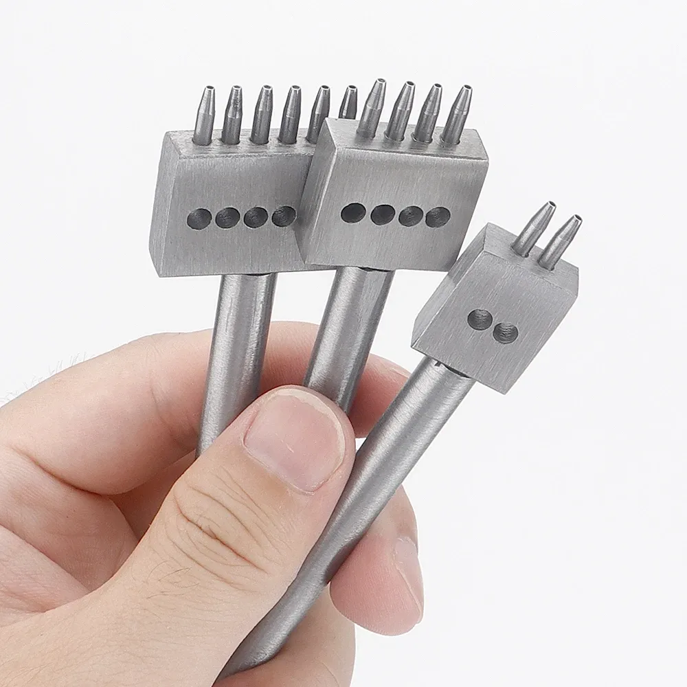Leder Stanzen Werkzeug Set 3 Stück rund