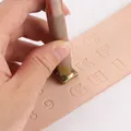 Leder Stempel Set Buchstaben Zahlen Gravur Werkzeug DIY – 4