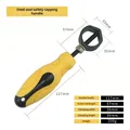 Leder Stempelset Metall Buchstaben Zahlen DIY Gürtel – Farbe Safety tap handle