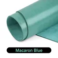 Leder Stück Rindsleder gewachst 1,0 bis 2,5 mm Dicke – Farbe Macaron-Blau