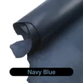 Leder Stück Rindsleder gewachst 1,0 bis 2,5 mm Dicke – Farbe Marineblau