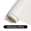 Leder Stück Rindsleder gewachst 1,0 bis 2,5 mm Dicke – Farbe Milchshake Weiß