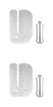 Leder-Ziehbrett Schneidwerkzeug Edelstahl Manuell – Farbe 2pcs