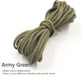 Lederband flach Mikrofaser 3 mm 5 Meter für DIY Perlen – Farbe Army Green