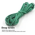 Lederband flach Mikrofaser 3 mm 5 Meter für DIY Perlen – Farbe Deep Green