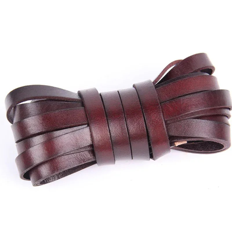 Lederband flach und rund 1 bis 20 mm für Schmuck