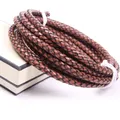 Lederband geflochten 3 bis 5 mm 1 Meter für DIY Armband – 6