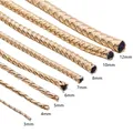 Lederband geflochten 3 bis 6 mm für Schmuck und Basteln – 4