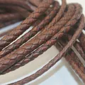 Lederband geflochten 3 bis 8 mm für Schmuck – 2