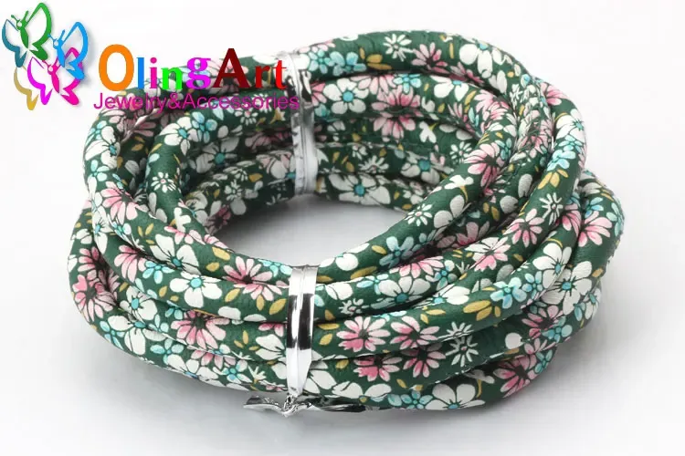 Lederband rund 2 Meter 6 mm PU für Halskette Armband