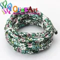 Lederband rund 2 Meter 6 mm PU für Halskette Armband – Farbe HPU007  6MM  2M