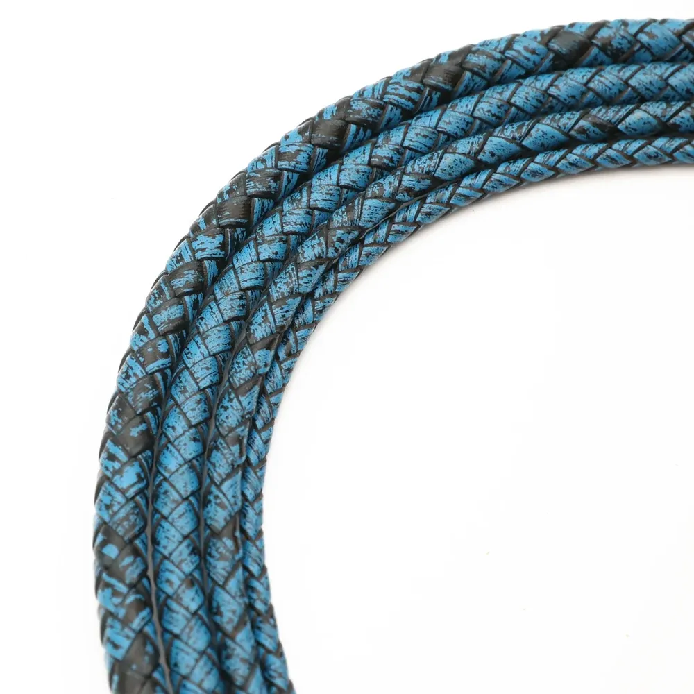 Lederband rund 3 bis 6 mm für Armbänder