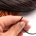 Lederband rund flach 1 bis 8 mm 2 bis 5 Meter für DIY Schmuck – 6