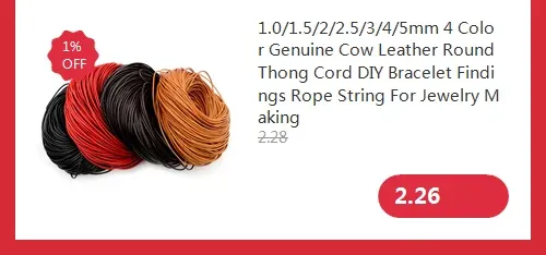 Lederband rund flach 1 bis 8 mm 2 bis 5 Meter für DIY Schmuck