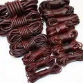 Lederband rund und flach 1,5 bis 5 mm für Schmuck – 1