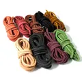Lederband Wildleder Rindsleder rund 3 mm 2 Meter für DIY Armband – 2