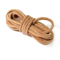 Lederband Wildleder Rindsleder rund 3 mm 2 Meter für DIY Armband – Farbe original