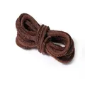 Lederband Wildleder Rindsleder rund 3 mm 2 Meter für DIY Armband – Farbe brown