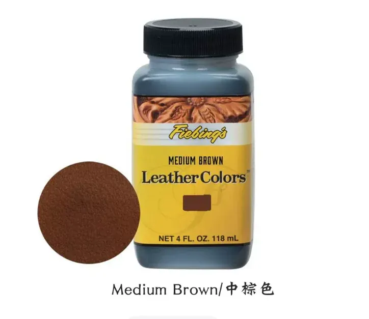 Lederfarbe 118 ml pflanzlich gegerbtes Leder