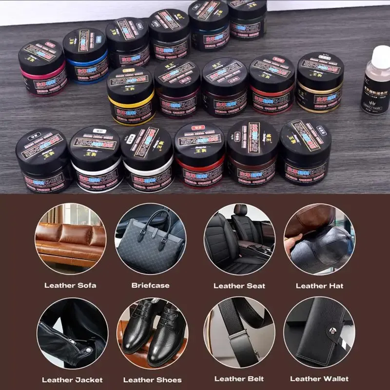 Lederfarbe 50 ml zur Reparatur und Restaurierung