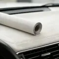 Lederimitat Velours Rolle selbstklebend für Auto und DIY – Farbe Beige