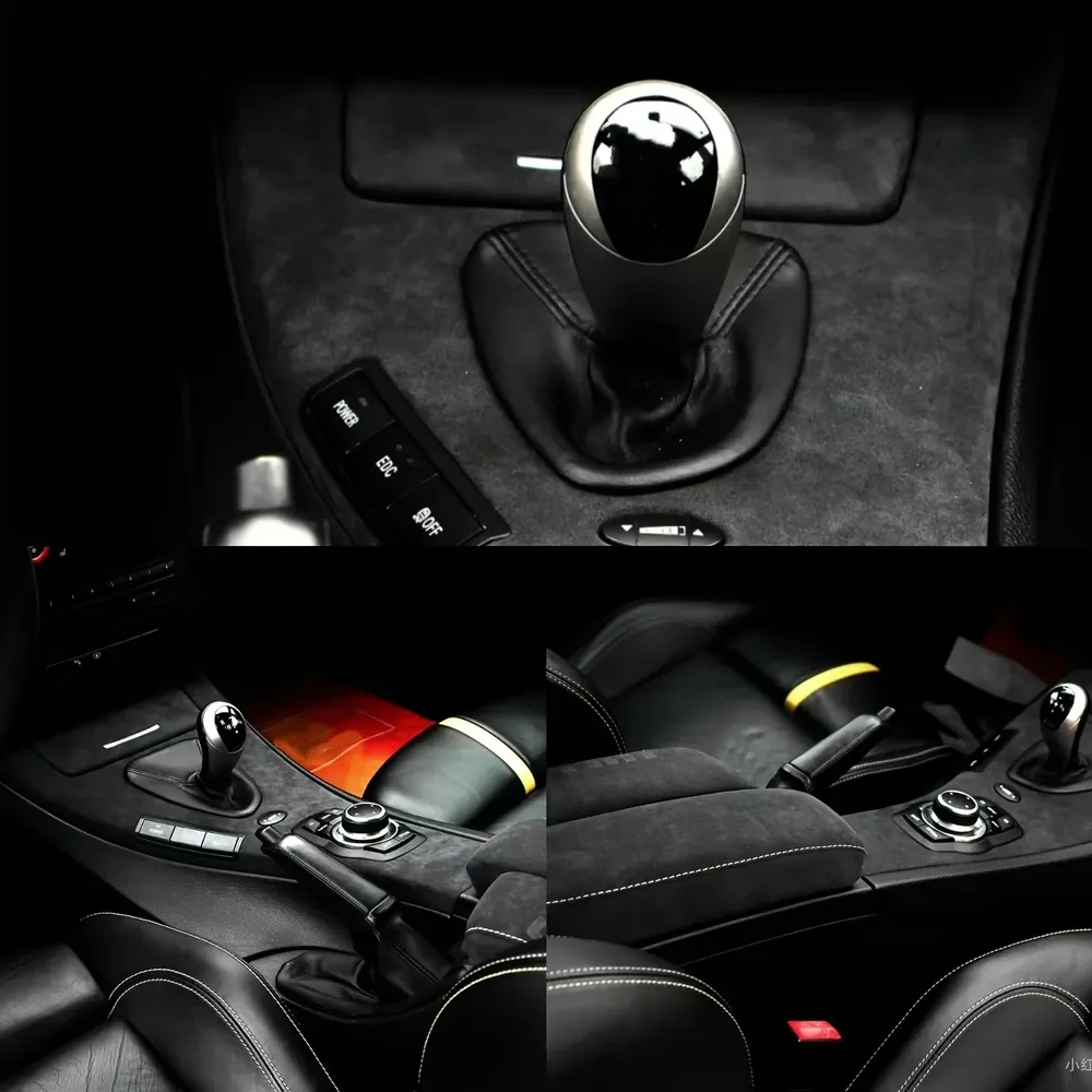 Lederimitat Velours Rolle selbstklebend für Auto und DIY