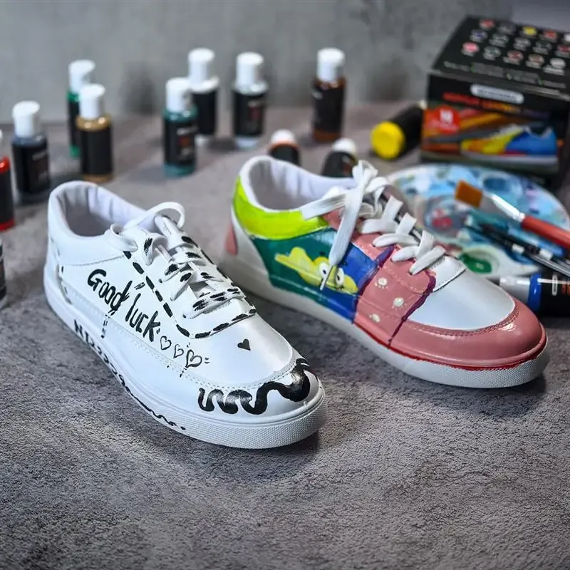 Lederkante Ölfarbe Dressing für DIY Schuhe