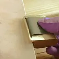 Lederkante Polierer Kupfer rund für Gürtel und Taschen – 5