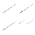 Lederkanten Färbestift Messingkopf Applikator Polierwerkzeug – Farbe 5pcs silver head