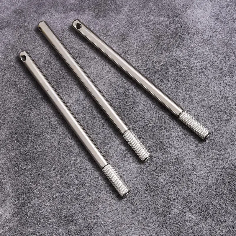 Lederkanten Ölfarbstift Applikator aus Edelstahl