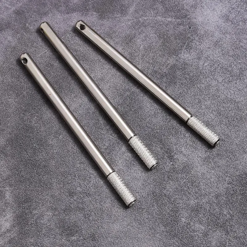 Lederkanten Ölfarbstift Applikator aus Edelstahl