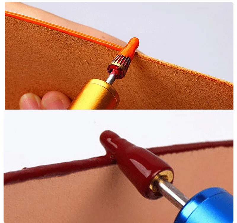 Lederkanten Ölfarbstift Applikator für DIY Lederhandwerk