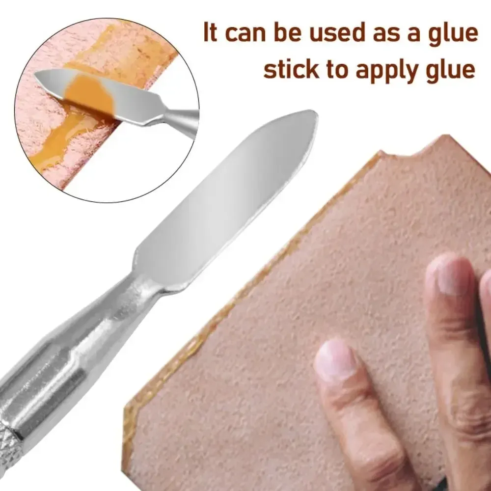 Lederkanten Ölfarbstift Applikator mit 2 Köpfen
