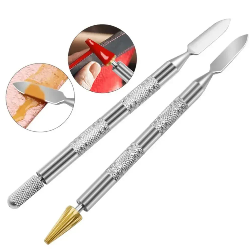 Lederkanten Ölfarbstift Applikator mit 2 Köpfen