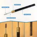 Lederkanten Ölfarbstift Applikator mit buntem Roller – 4