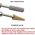 Lederkanten Ölfarbstift Applikator mit Doppel-Edelstahlkopf – 2