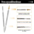 Lederkanten Ölfarbstift Applikator mit Doppel-Kopf 25 mm – 2