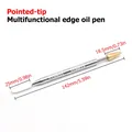 Lederkanten Ölfarbstift Applikator mit Doppel-Kopf 25 mm – Farbe Pointed head