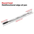 Lederkanten Ölfarbstift Applikator mit Doppel-Kopf 25 mm – Farbe Round head