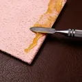 Lederkanten Ölfarbstift Applikator mit Doppel-Messingkopf – 5