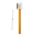 Lederkanten Ölfarbstift Applikator mit Farbroller 12,5 cm – Farbe Gold