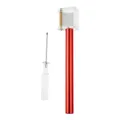 Lederkanten Ölfarbstift Applikator mit Farbroller 12,5 cm – Farbe Red