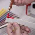 Lederkanten Ölfarbstift Applikator mit Farbroller – 4