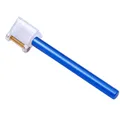 Lederkanten Ölfarbstift Applikator mit Farbroller – Color Blau