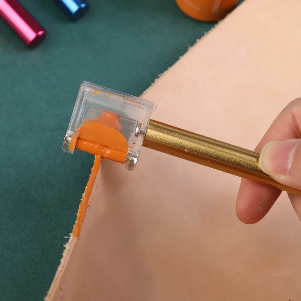 Lederkanten Ölfarbstift Applikator mit Farbroller