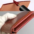 Lederkanten Ölfarbstift Applikator mit Messingkopf – 4