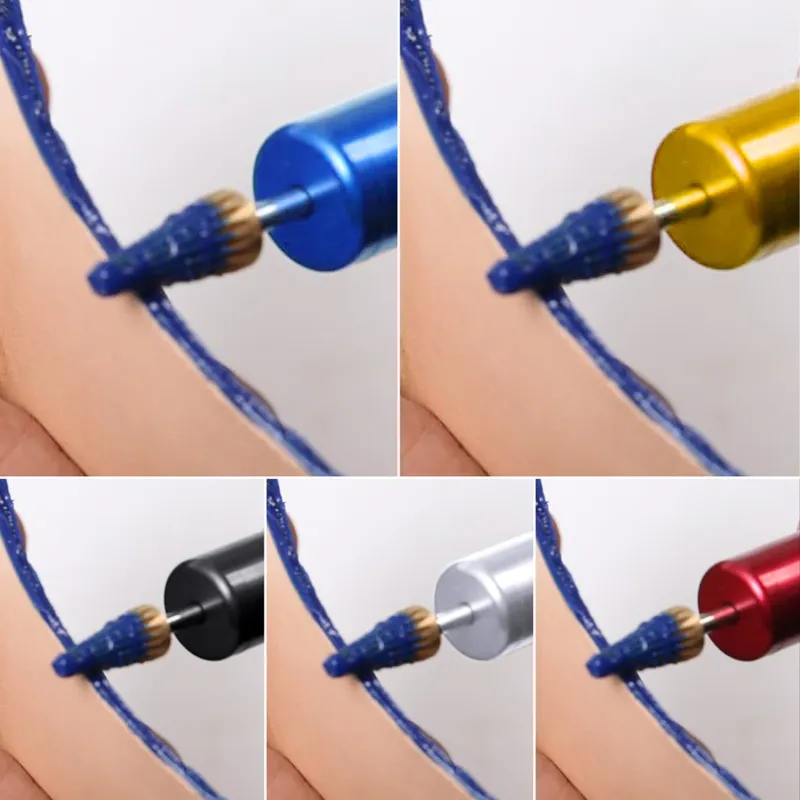 Lederkanten Ölfarbstift Applikator mit Messingkopf