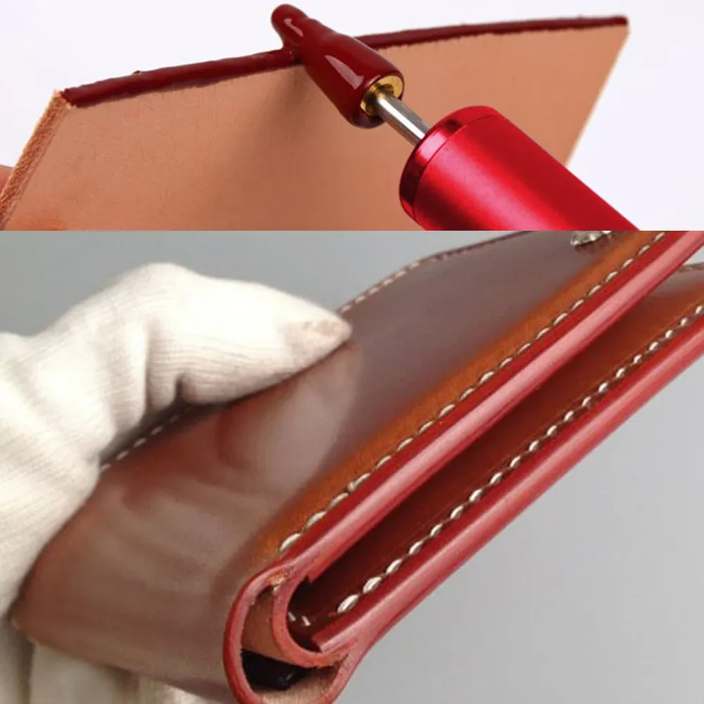 Lederkanten Ölfarbstift Applikator mit Messingkopf